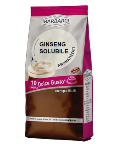 Ginseng Coffee Barbaro Dolce Gusto Compatible Capsules 14Gr