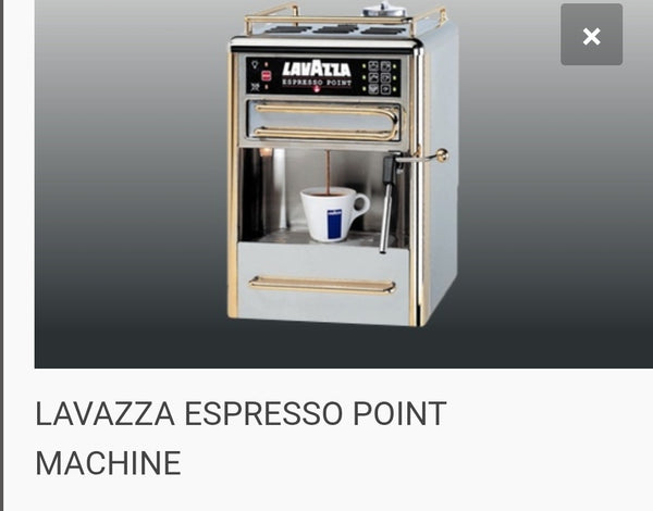 Lavazza Point Machine USED (Rebuilt) with 3 Case of Coffee LoRe