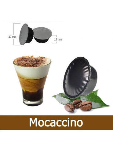 MOKACCINO COFFEE BARBARO - DOLCE GUSTO COMPATIBLE CAPSULES 14g
