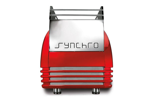 Synchro One Group Professional Machine 1 group 110 volt rosso Ferrari With Professional Grinder